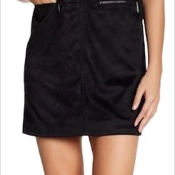 NWT Rachel Rachel Roy Suede Shift Dress - Picture 3 of 9